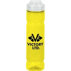 PolySure Jetstream Water Bottle with Flip Lid - 24 oz