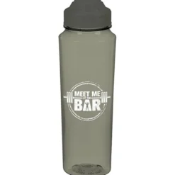 PolySure Measure Water Bottle with Flip Lid - 24 oz