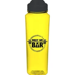 PolySure Measure Water Bottle with Flip Lid - 24 oz