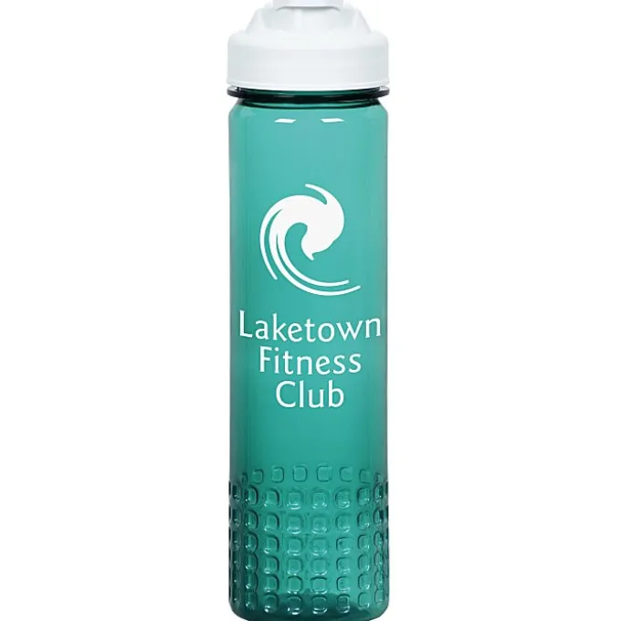 PolySure Out of the Block Water Bottle with Flip Lid - 24 oz