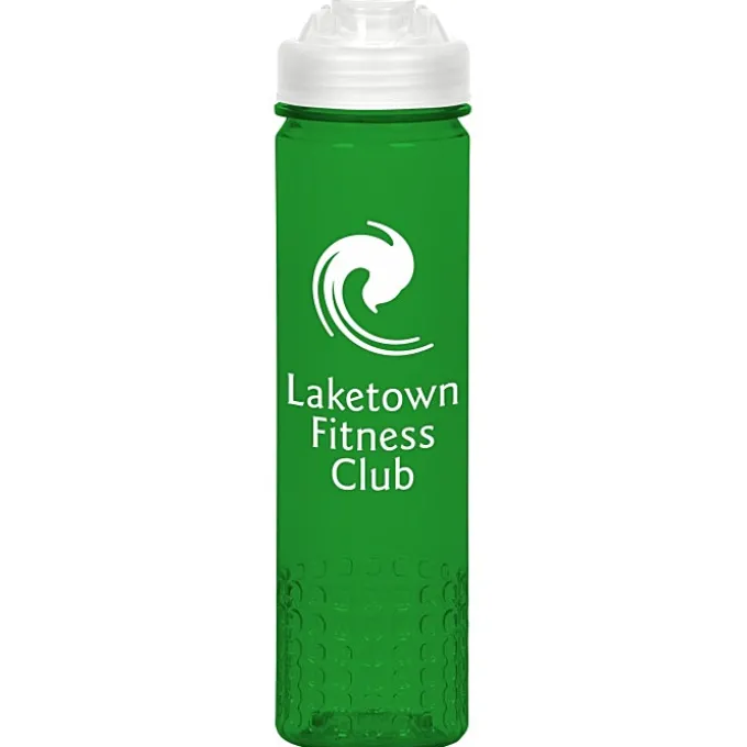 PolySure Out of the Block Water Bottle with Flip Lid - 24 oz
