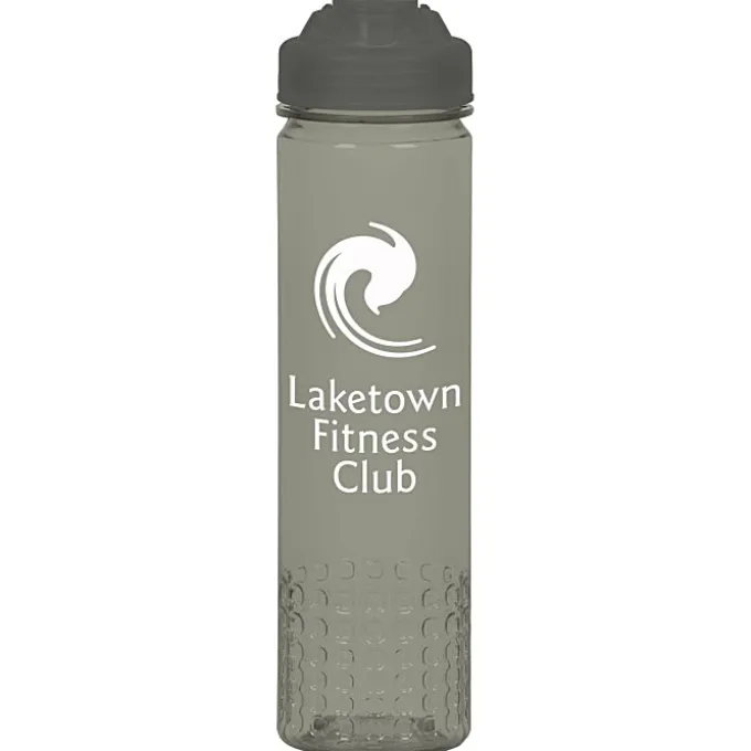 PolySure Out of the Block Water Bottle with Flip Lid - 24 oz
