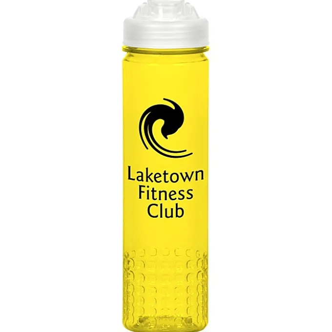 PolySure Out of the Block Water Bottle with Flip Lid - 24 oz