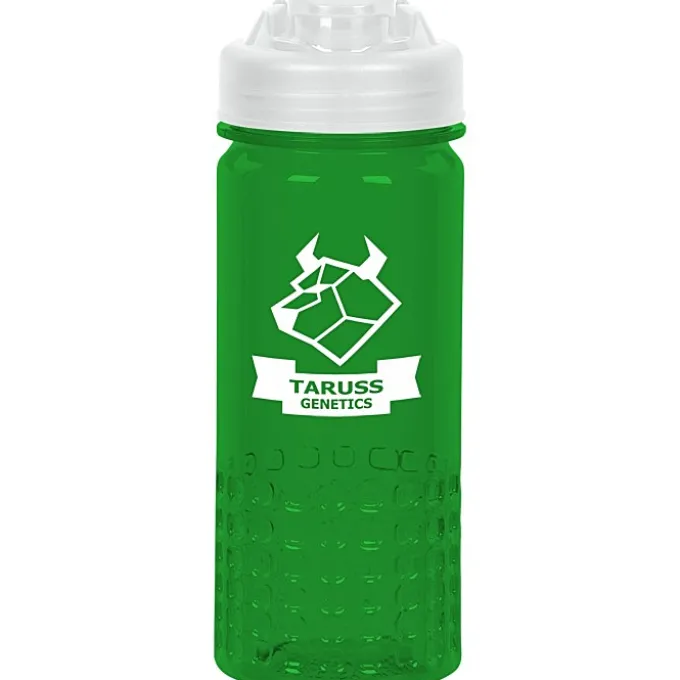 PolySure Out of the Block Water Bottle with Flip Lid - 16 oz