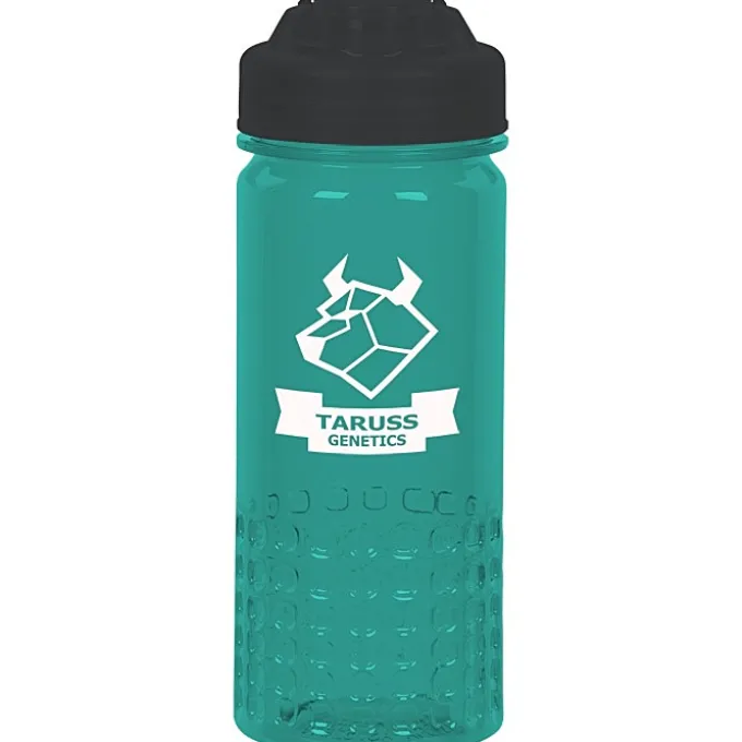 PolySure Out of the Block Water Bottle with Flip Lid - 16 oz