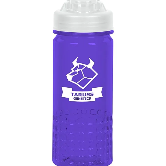 PolySure Out of the Block Water Bottle with Flip Lid - 16 oz