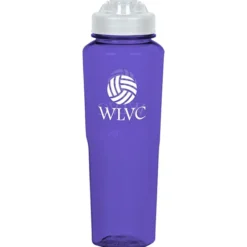 PolySure Retro Water Bottle with Flip Lid - 32 oz
