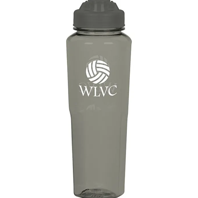 PolySure Retro Water Bottle with Flip Lid - 32 oz