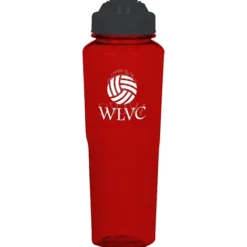 PolySure Retro Water Bottle with Flip Lid - 32 oz