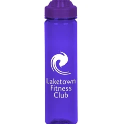 PolySure Revive Water Bottle with Flip Lid - 24 oz
