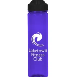 PolySure Revive Water Bottle with Flip Lid - 24 oz
