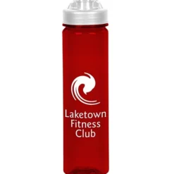 PolySure Revive Water Bottle with Flip Lid - 24 oz