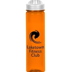 PolySure Revive Water Bottle with Flip Lid - 24 oz