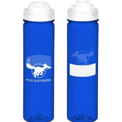 PolySure Revive Water Bottle with Flip Lid - 24 oz - ID