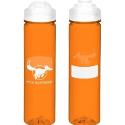 PolySure Revive Water Bottle with Flip Lid - 24 oz - ID