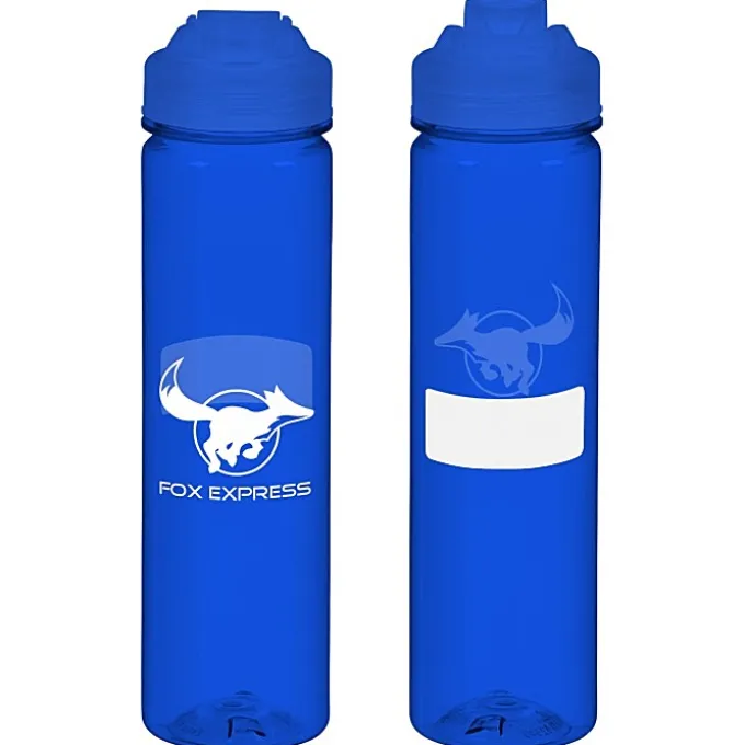 PolySure Revive Water Bottle with Flip Lid - 24 oz - ID