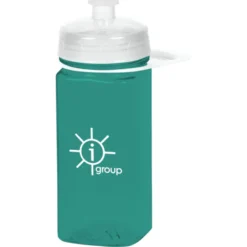 PolySure Squared-Up Water Bottle with Handle - 16 oz