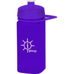 PolySure Squared-Up Water Bottle with Handle - 16 oz