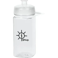 PolySure Squared-Up Water Bottle with Handle - 16 oz
