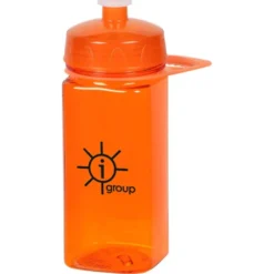 PolySure Squared-Up Water Bottle with Handle - 16 oz