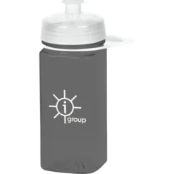 PolySure Squared-Up Water Bottle with Handle - 16 oz