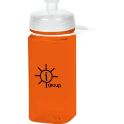 PolySure Squared-Up Water Bottle with Handle - 16 oz