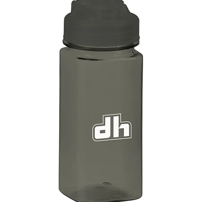 PolySure Squared-Up Water Bottle with Flip Lid - 16 oz