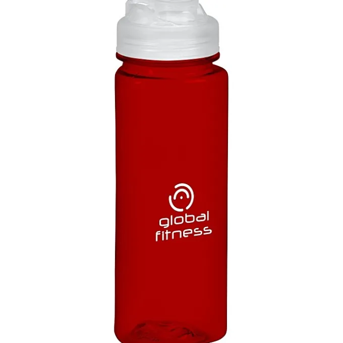 PolySure Trinity Water Bottle with Flip Lid - 24 oz