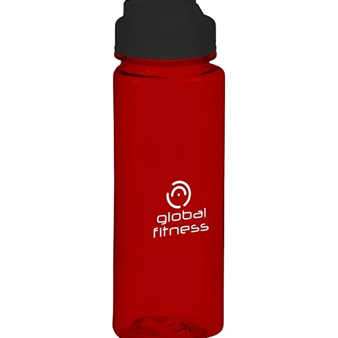 PolySure Trinity Water Bottle with Flip Lid - 24 oz