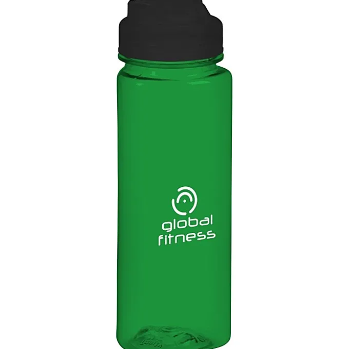 PolySure Trinity Water Bottle with Flip Lid - 24 oz