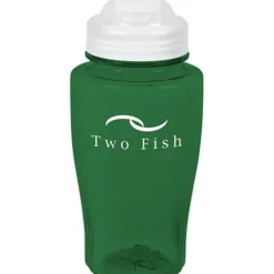 PolySure Twister Water Bottle with Flip Lid - 16 oz
