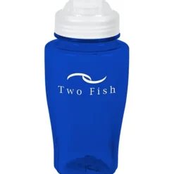 PolySure Twister Water Bottle with Flip Lid - 16 oz
