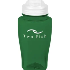 PolySure Twister Water Bottle with Flip Lid - 16 oz