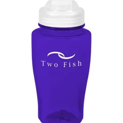 PolySure Twister Water Bottle with Flip Lid - 16 oz