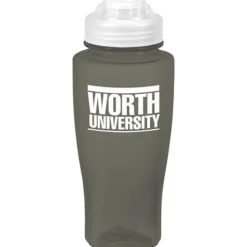 PolySure Twister Water Bottle with Flip Lid - 24 oz