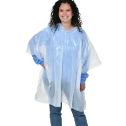 Poncho With Zip Around Pouch