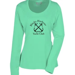 Popcorn Knit Performance Long Sleeve Tee - Ladies' - Screen