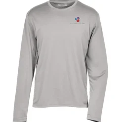 Popcorn Knit Performance Long Sleeve Tee - Men's - Embroidered