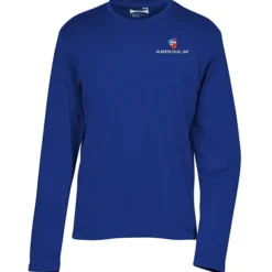 Popcorn Knit Performance Long Sleeve Tee - Men's - Embroidered