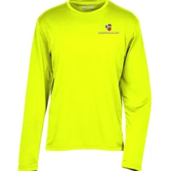 Popcorn Knit Performance Long Sleeve Tee - Men's - Embroidered