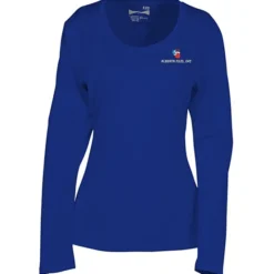 Popcorn Knit Performance Long Sleeve Tee - Ladies' - Embroidered