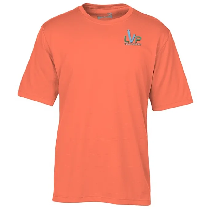 Popcorn Knit Performance Tee - Men's - Embroidered