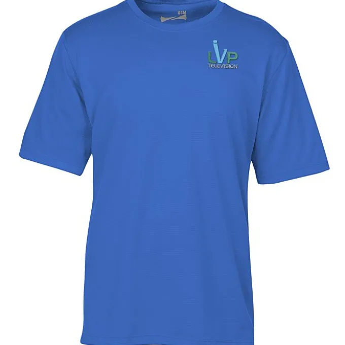 Popcorn Knit Performance Tee - Men's - Embroidered