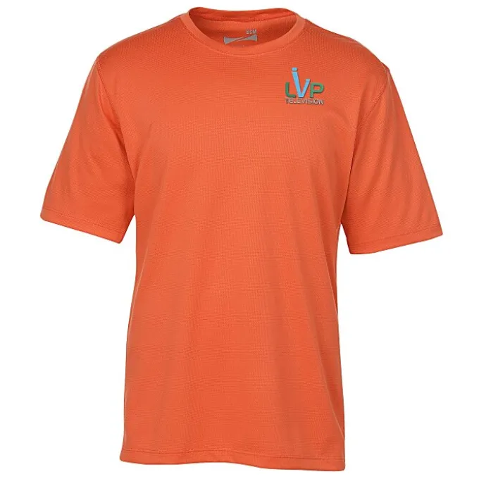 Popcorn Knit Performance Tee - Men's - Embroidered