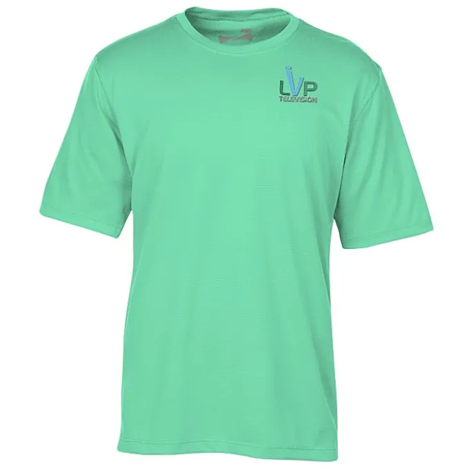 Popcorn Knit Performance Tee - Men's - Embroidered