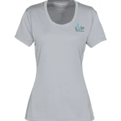 Popcorn Knit Performance Tee - Ladies' - Embroidered