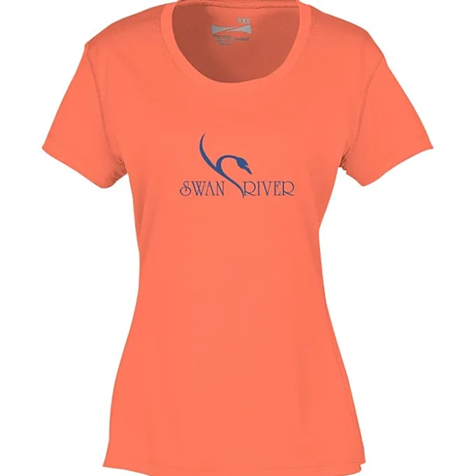 Popcorn Knit Performance Tee - Ladies' - Screen