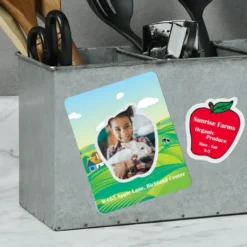 Pop Out Picture Frame Magnet - Apple