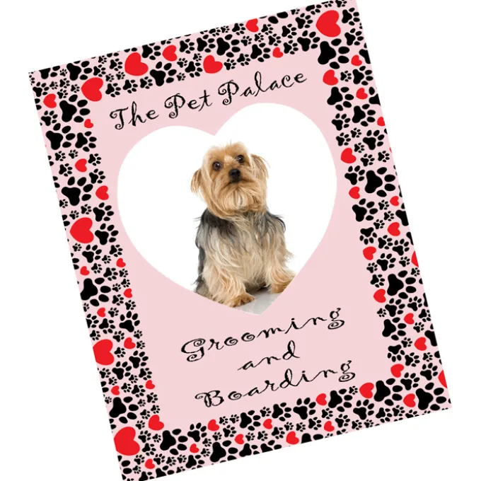 Pop Out Picture Frame Magnet - Heart