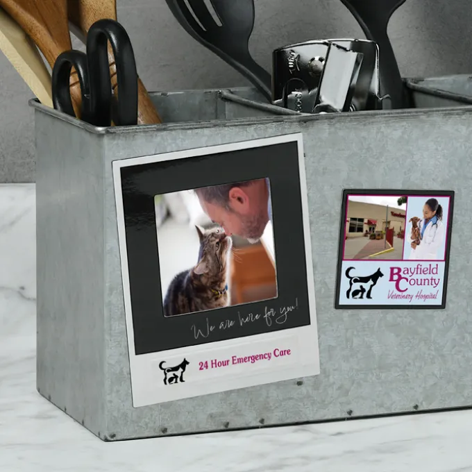 Pop Out Picture Frame Magnet - Instant Print